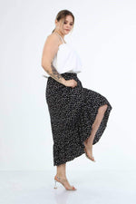 Angelino Ruffled Long Skirt