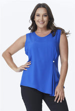 Angelino Pearl Detailed Sleeveless Blouse