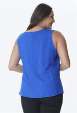Angelino Pearl Detailed Sleeveless Blouse