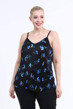 Angelino Rope Strap Pleat Blouse
