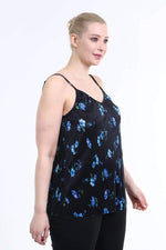 Angelino Rope Strap Pleat Blouse