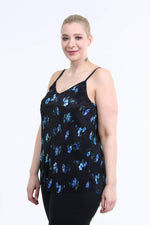 Angelino Rope Strap Pleat Blouse