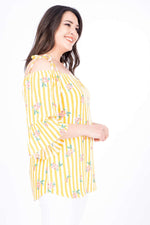 Angelino Rope Strap Flywheel Blouse
