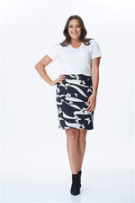 Angelino Jacquard Patterned Skirt