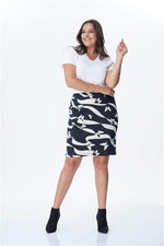 Angelino Jacquard Patterned Skirt