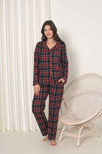 Women's Pajama Set Interlok Plant Boyaded Cotton Seasonal W20392248