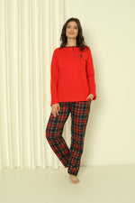 Women's Pajama Set Sitch Long Sleeve Small Small Small Small Season W20322245