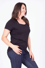 Angelino Square Neck T-shirt