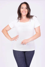 Angelino Square Neck T-shirt
