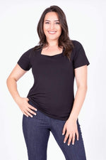 Angelino Square Neck T-shirt