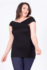 Angelino Karmen V Neck Sleeveless T-Shirt