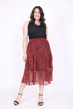 Angelino Layered Chiffon Skirt