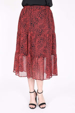 Angelino Layered Chiffon Skirt