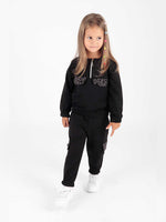 Girls' pockets printed tracksuit team ak2232