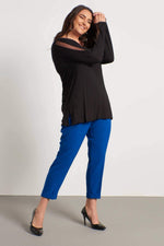 Angelino Mesh Detailed Blouse