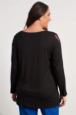 Angelino Mesh Detailed Blouse
