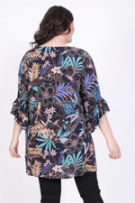 Angelino Ruffled Sleeve Blouse