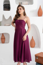 Angelino Pins Satin Drapeli Evening Dress