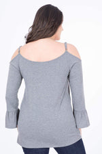 Angelino Shoulder Detail T-Shirt