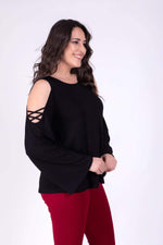 Angelino Shoulder Detail T-Shirt
