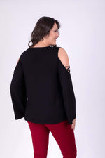 Angelino Shoulder Detail T-Shirt