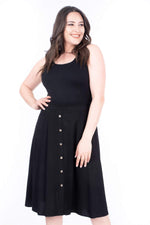 Angelino Front Buttoned Skirt