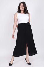 Angelino Button Front Long Skirt