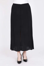 Angelino Button Front Long Skirt