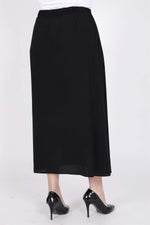 Angelino Button Front Long Skirt