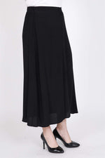 Angelino Button Front Long Skirt