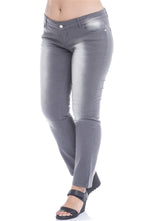 Angelino Stretch Trousers With Spray Front
