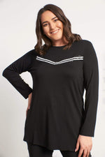 Angelino Payent Striped Blouse