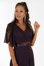 Angelino Pins Long Evening Dress with Chiffon Patient