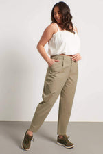 Angelino Pleated Slouchy Trousers