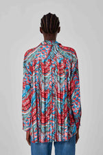 Printed Button Down Shirt