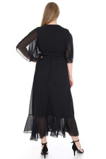 Plus Size Chiffon Long Dress KL8020si