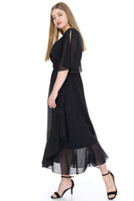 Plus Size Chiffon Long Dress KL8020si