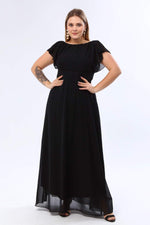 Plus Size Chiffon Evening Dress DD7881