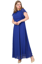 Plus Size Chiffon Long Evening Dress KL7881