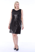Large Size Sequined Evening Dress KL17090