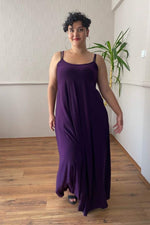 Large Size Sport Pocket Strappy Long Dress DD799