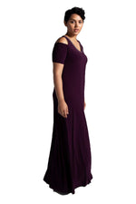 Large Size Stone Evening Dress KL1101Z-usa