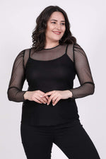 Angelino Princess Sleeve Lace Blouse