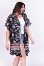 Angelino Tassel Detailed Kimono