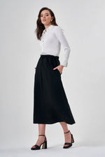 Shabby Black Skirt