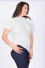 Angelino Zero Collar Basic T-shirt