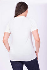 Angelino Zero Collar Basic T-shirt