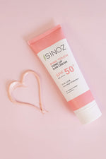 Sinoz SPF 50+ Tone Equalizing Pink Face Sun Cream PA++++