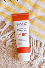 Sinoz Oily Skin Special Brightening High Protection Face Sun Cream SPF50+