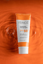 Sinoz Oily Skin Special Brightening High Protection Face Sun Cream SPF50+